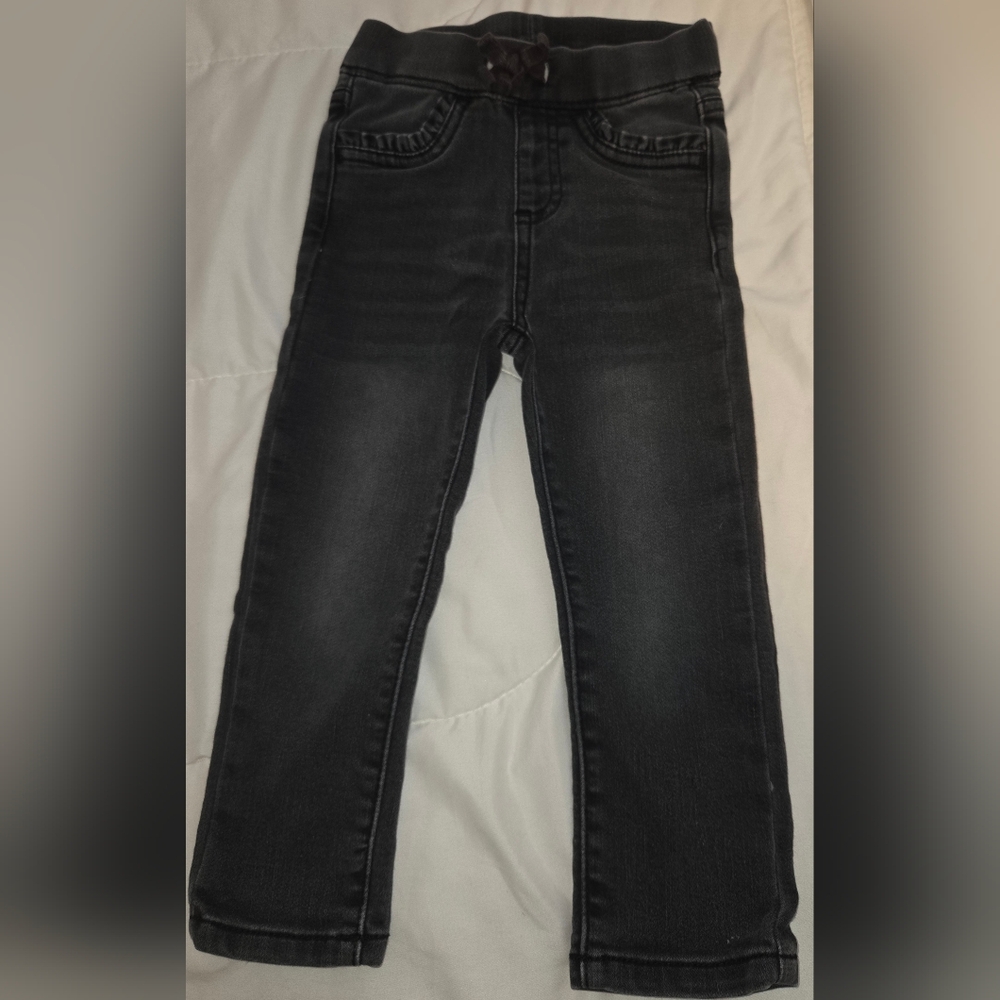 Wonder Nation Charcoal Denim Pants